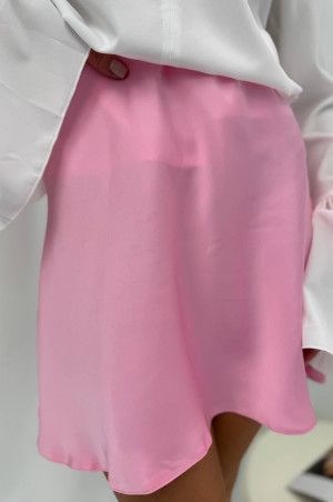 Коротка спідниця рожева