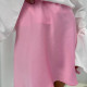 Коротка спідниця рожева