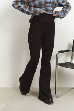 Лосини кльош чорного кольору 