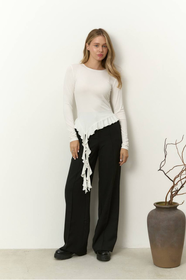 Базовий лонг молочного кольору медуза