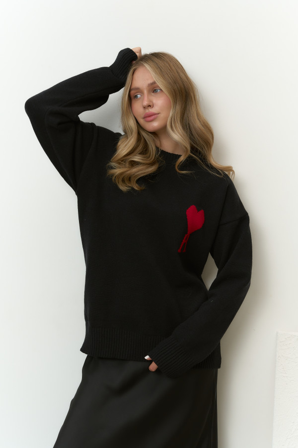 Светр Ami чорний