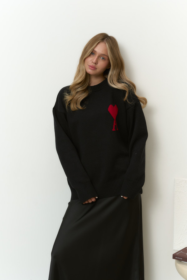 Светр Ami чорний