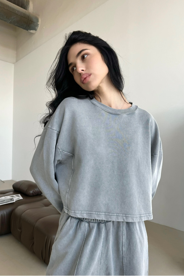 Костюм в стилі Zara світло сірий 