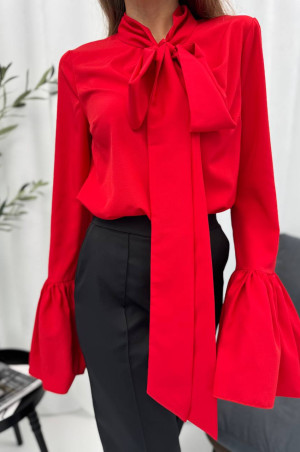 Блуза в стилі Boho червона