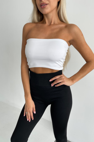 Топ бандо білий