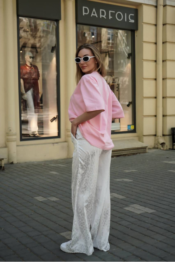 Футболка базова рожева