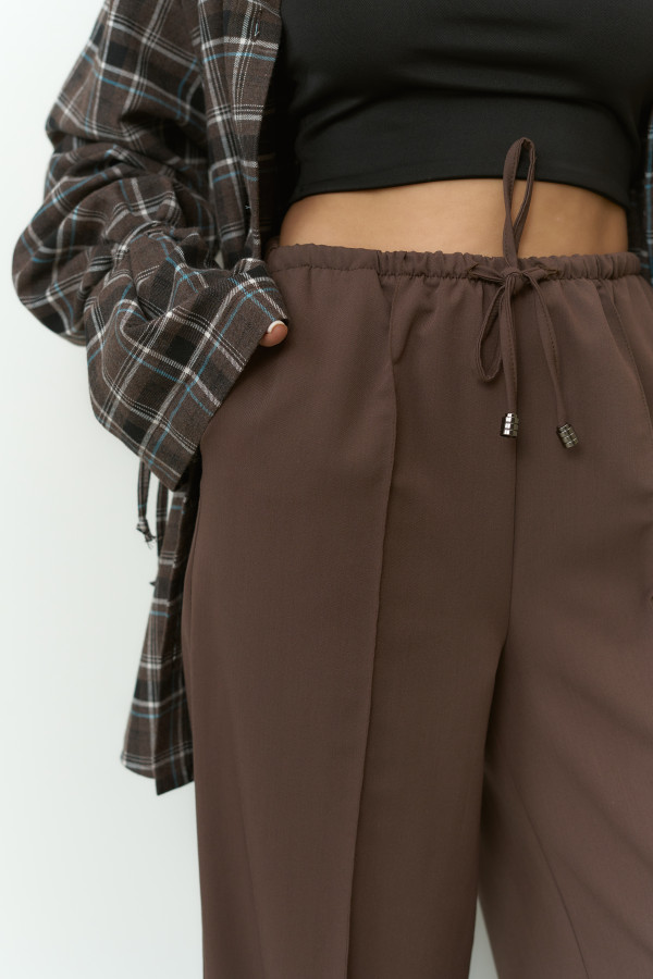 Брюки шоколадні 