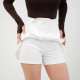 Спідниця-шорти молочна
