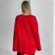 Лонгслів unisex червоний