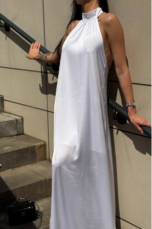 Ніжна сукня максі біла