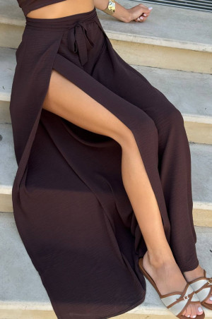 Штани на запах шоколадні 