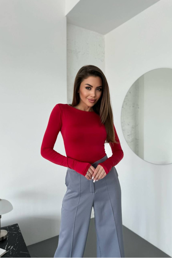 Червоний боді двосторонній 