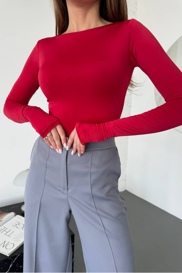 Червоний боді двосторонній 