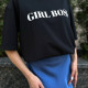 Футболка  Girl Boss чорна