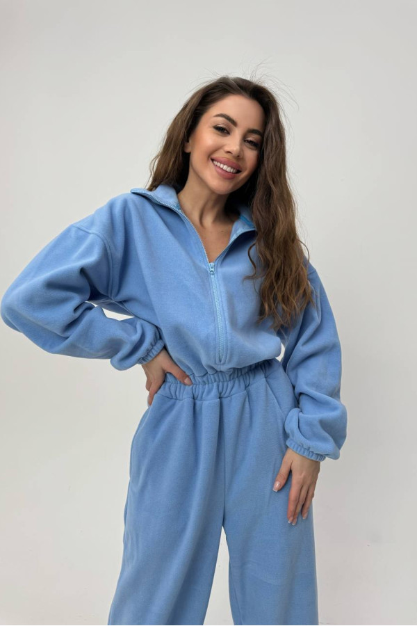 Стильний блакитний комбінезон 