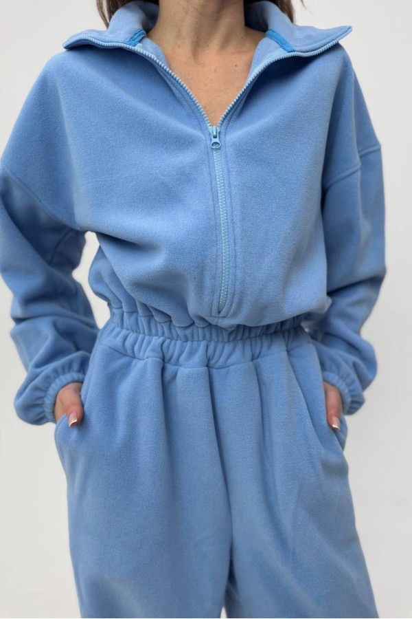 Стильний блакитний комбінезон 
