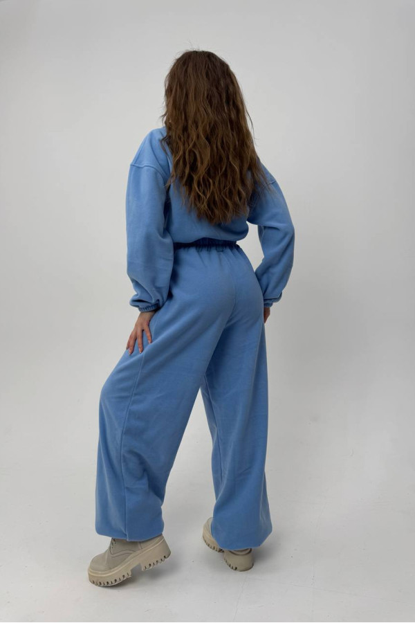 Стильний блакитний комбінезон 