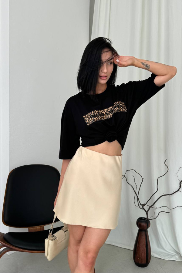 Футболка чорна Drama Queen  чорна