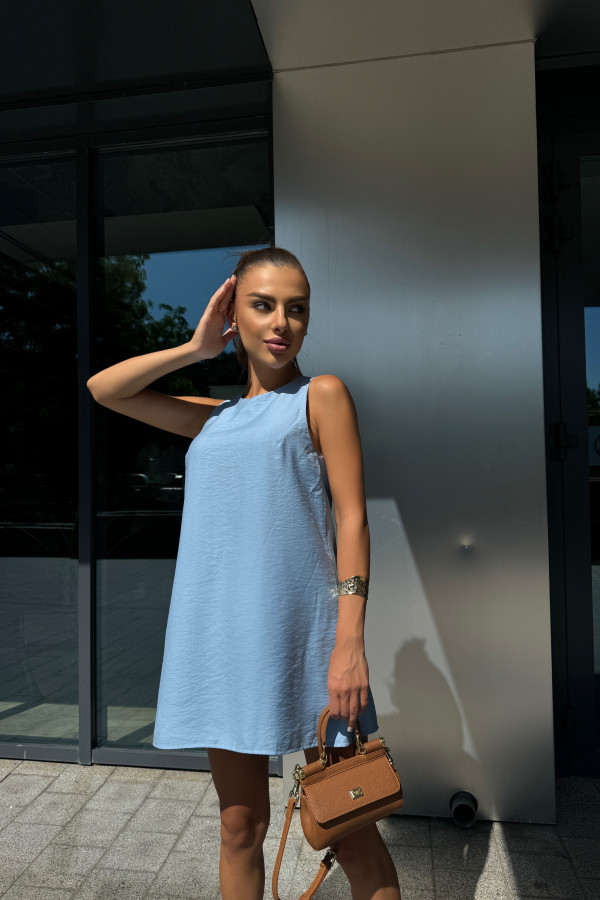 Сукня ромпер блакитна