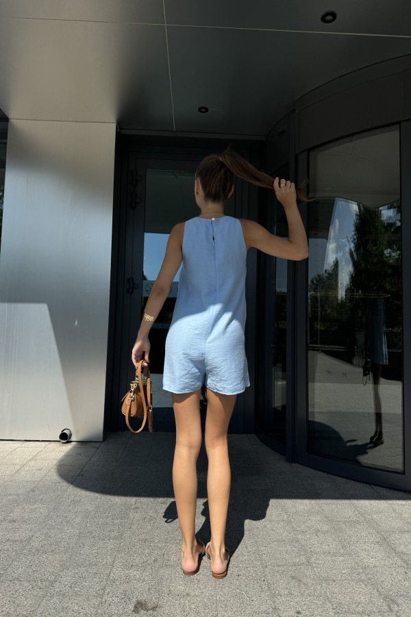 Сукня ромпер блакитна