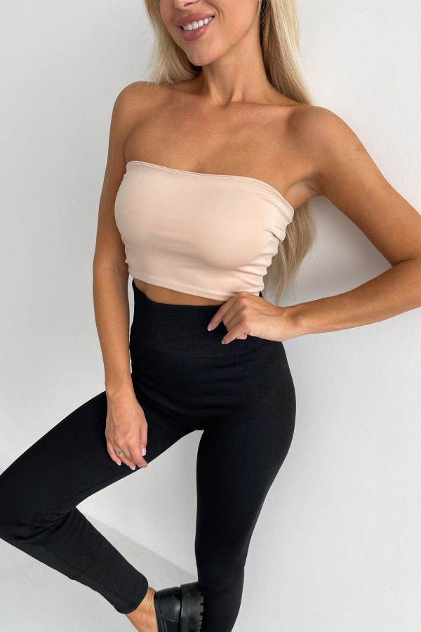 Топ бандо бежевий 
