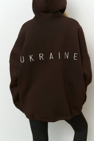 Худі Україна шоколадне Unisex's