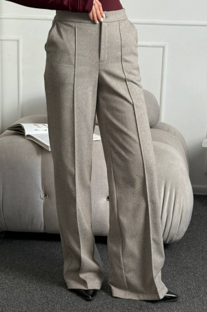 Брюки утеплені бежеві