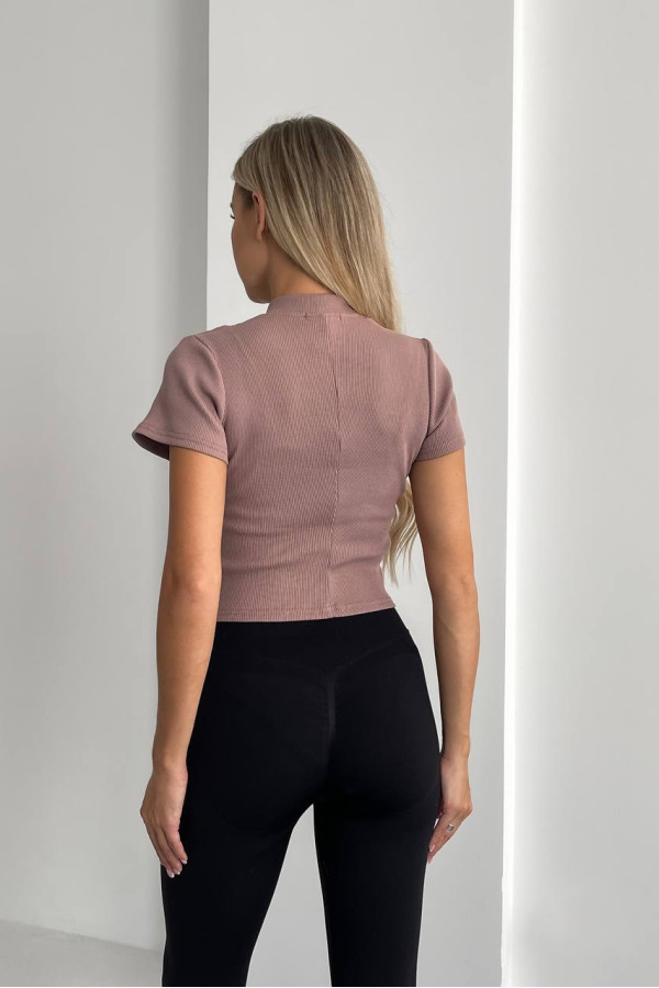 Топ на змійці бежевий