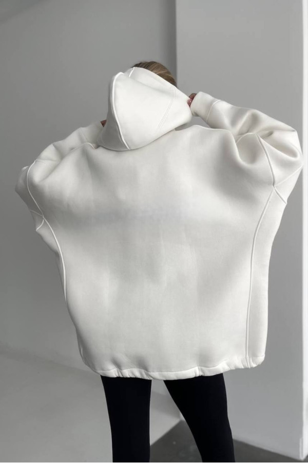 Худі базовий оверсайз молочний