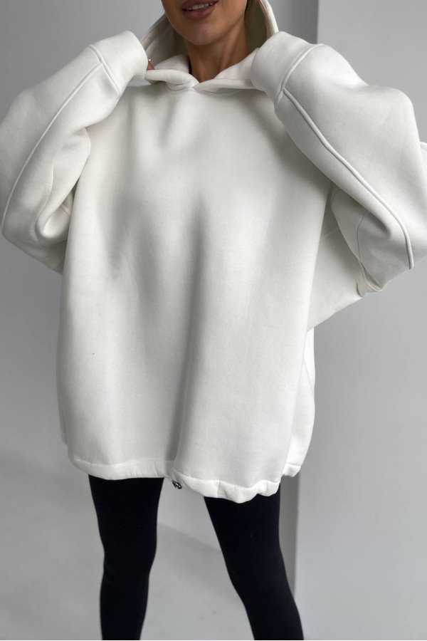 Худі базовий оверсайз молочний