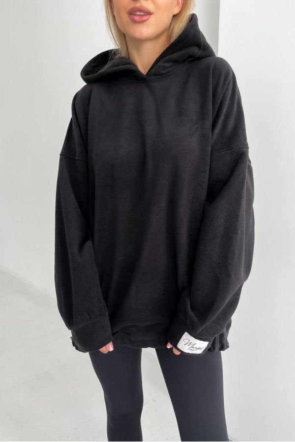 Худі unisex оверсайз чорне