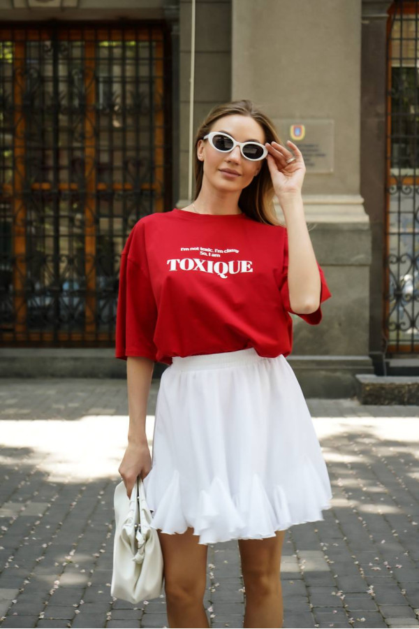 Футболка червона Toxique