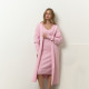 Набір з сукні та кардигану рожевий