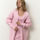Набір з сукні та кардигану рожевий