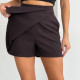 Юбка шорти  шоколадна