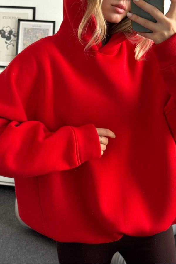 Худі Україна червоне  Unisex's