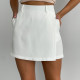 Юбка шорти молочна