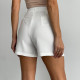 Юбка шорти молочна
