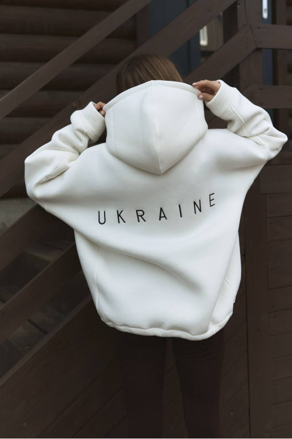 Худі Україна молочне Unisex's