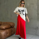 Спідниця міді червона