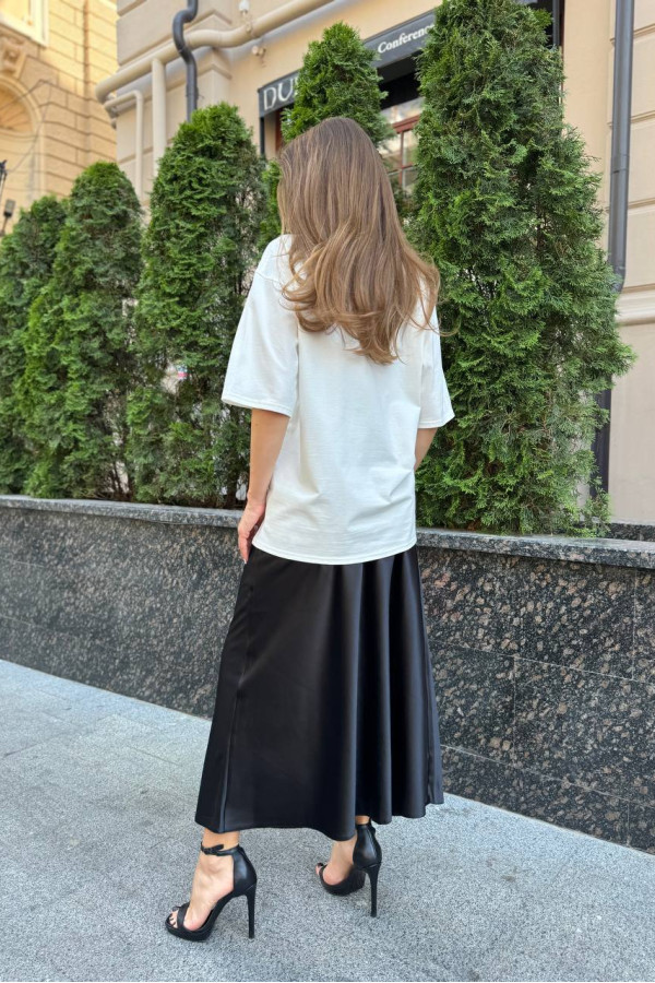 Футболка біла Bonjure Madame  з червоних надписом 