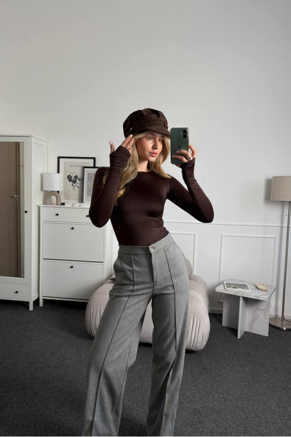 Брюки утеплені сірі