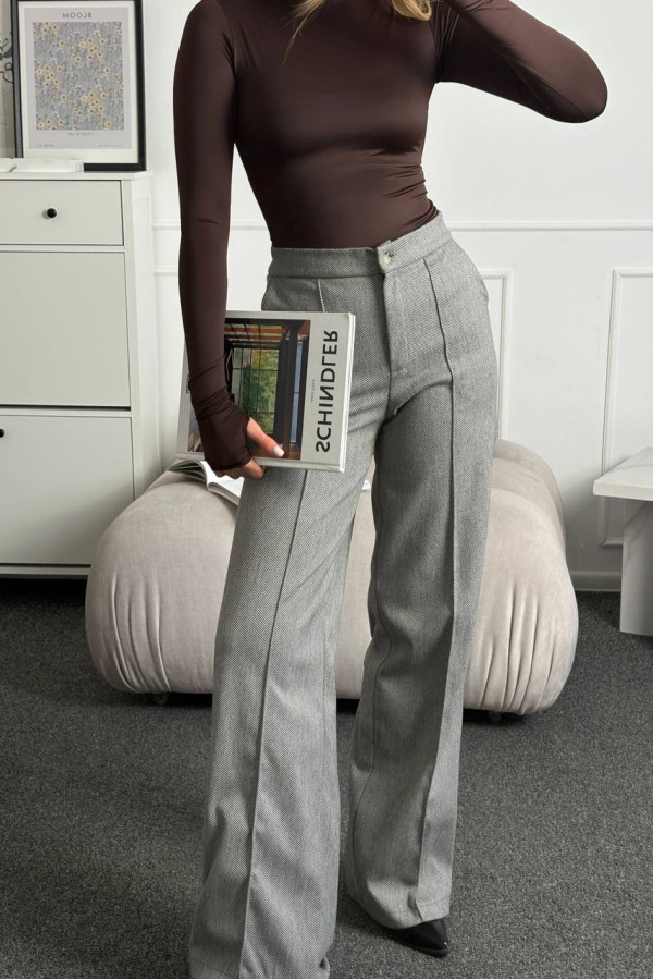 Брюки утеплені сірі