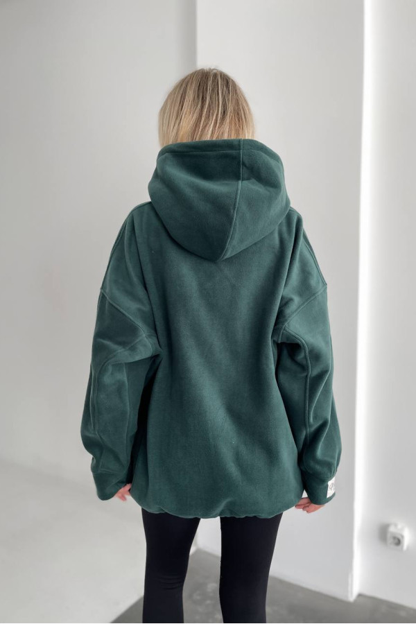 Худі unisex оверсайз смарагдове 