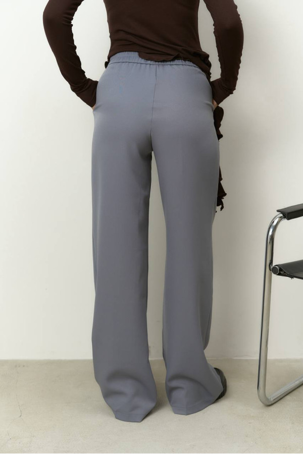 Брюки класичні сірі