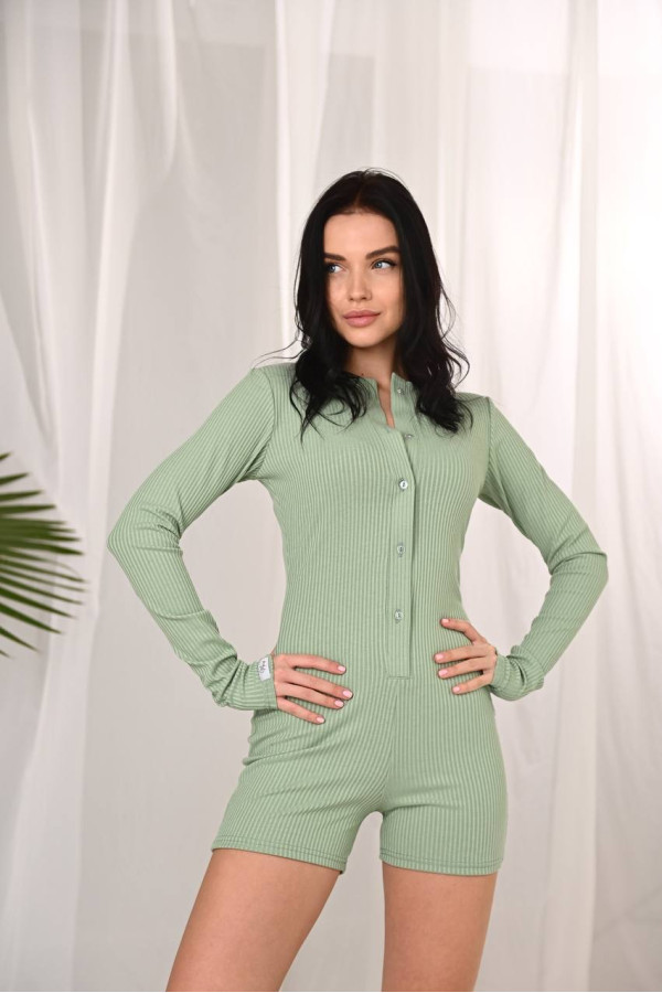 Піжама комбінезон м'ятна