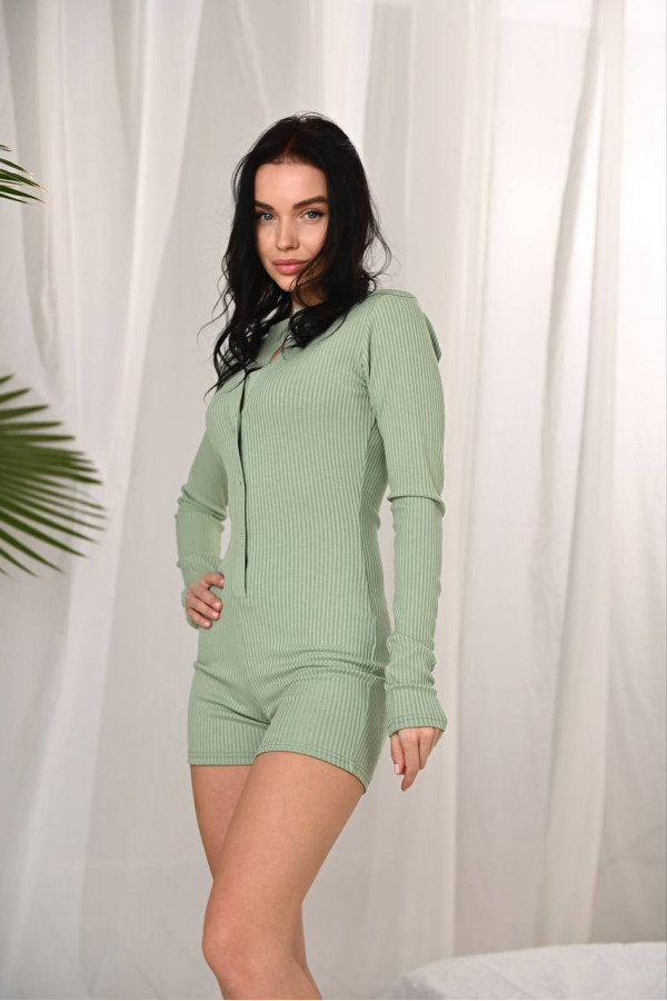 Піжама комбінезон м'ятна