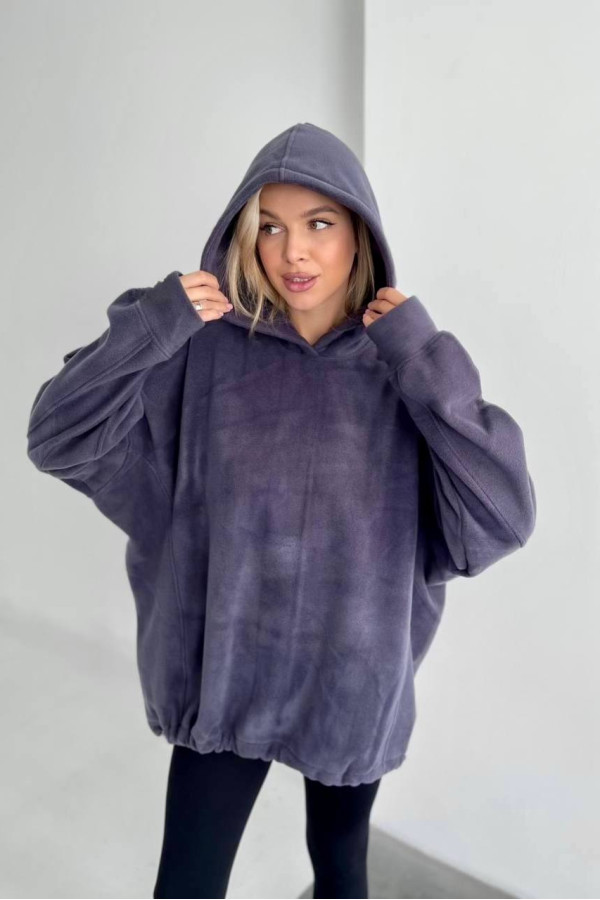 Худі unisex оверсайз графітове