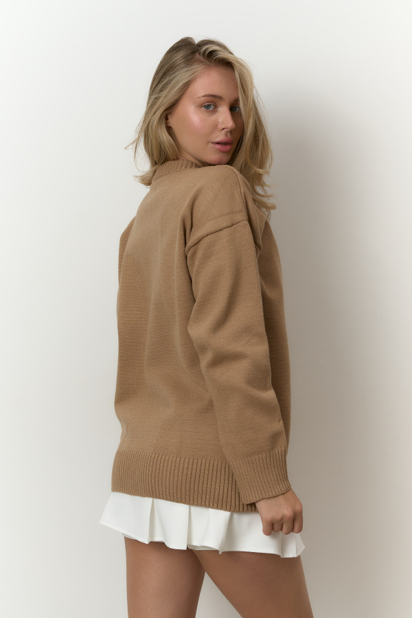 Светр Ami бежевий 