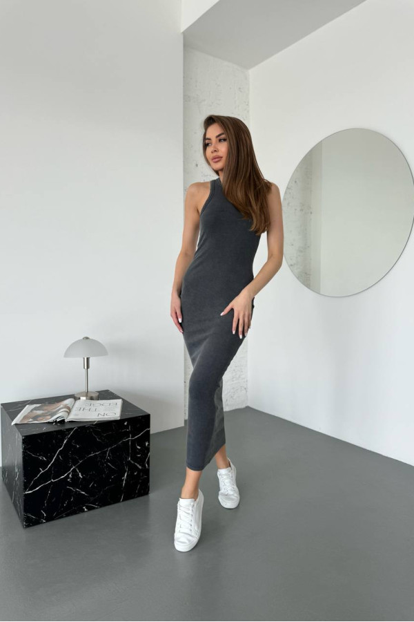 Сукня в стилі З@ра графітова 